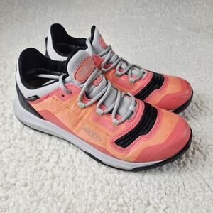 KEEN Women’s Size 6.5M Tempo Flex Waterproof Hiking Sneaker 1024851 Orange LR82